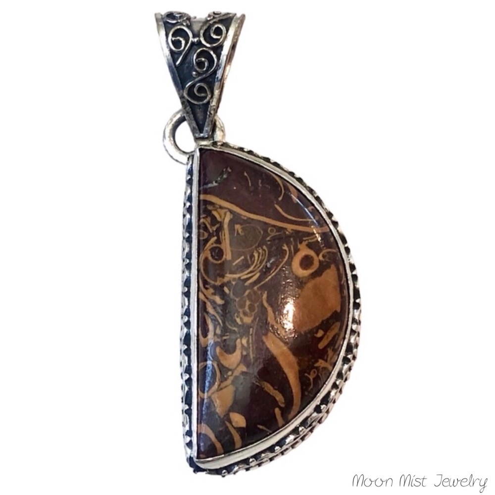 Mariam jasper pendant